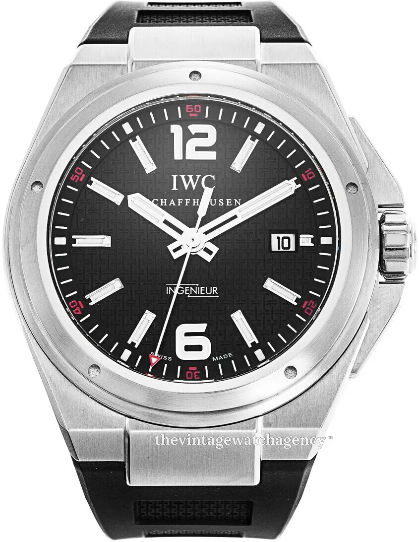 IWC Ingenieur Automatic IW323601 46mm Stainless steel Black