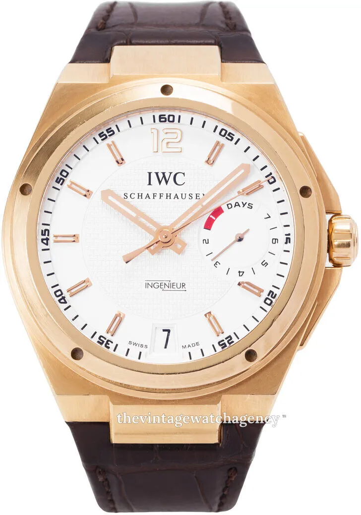 IWC Ingenieur IW500503 45.5mm 18k rose gold Silver