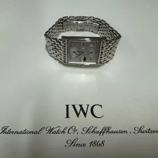 IWC Novecento IW3546 Platinum Silver