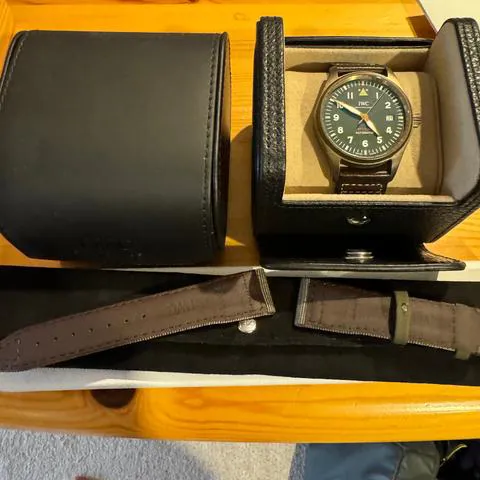 IWC Pilot IW326802 39mm Bronze Green