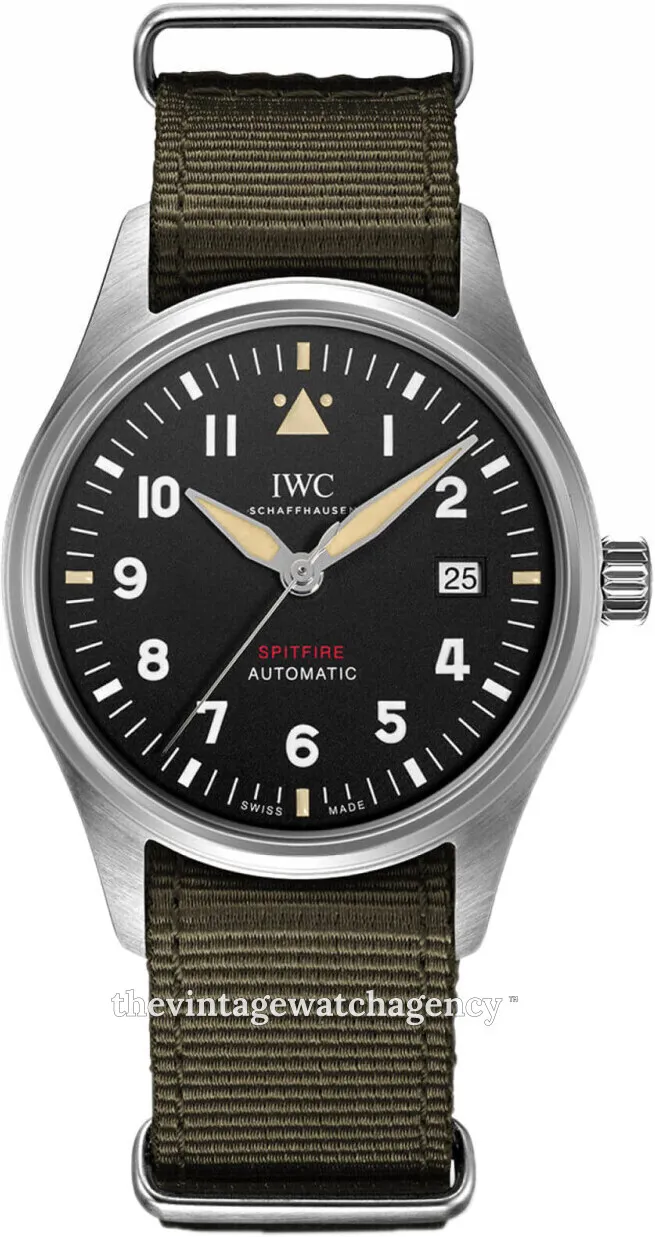 IWC Pilot IW326805 39mm Stainless steel Black