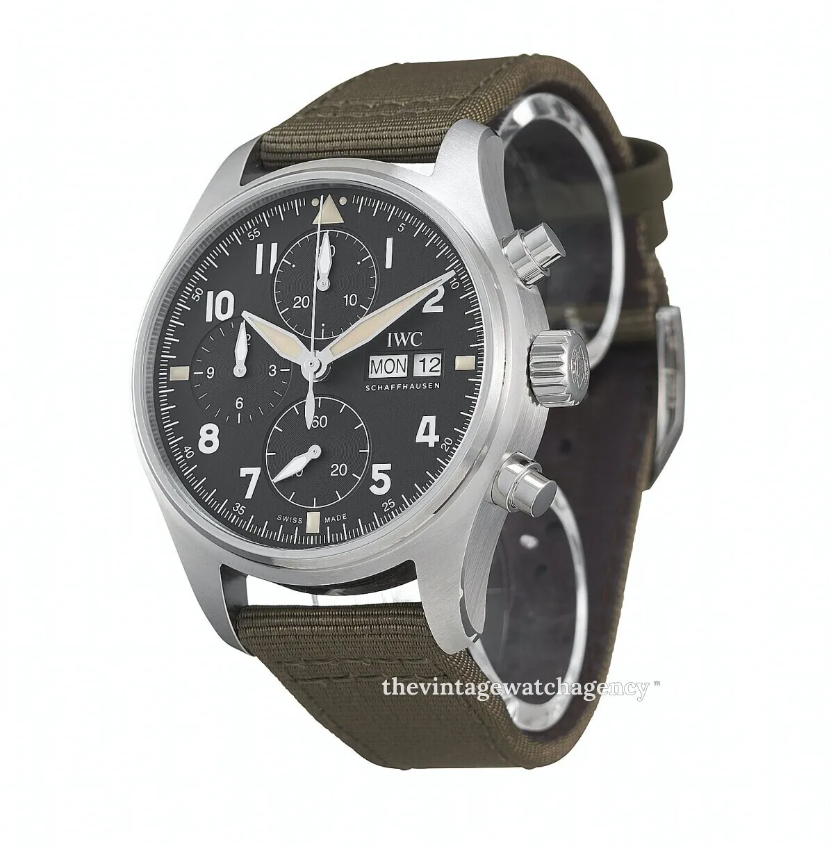 IWC Pilot IW387901 41mm Stainless steel Black 1