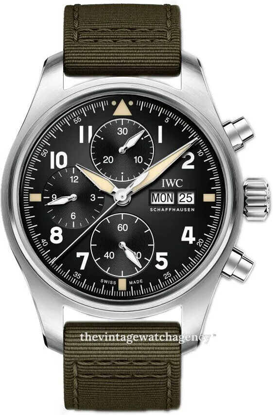 IWC Pilot IW387901 41mm Stainless steel Black