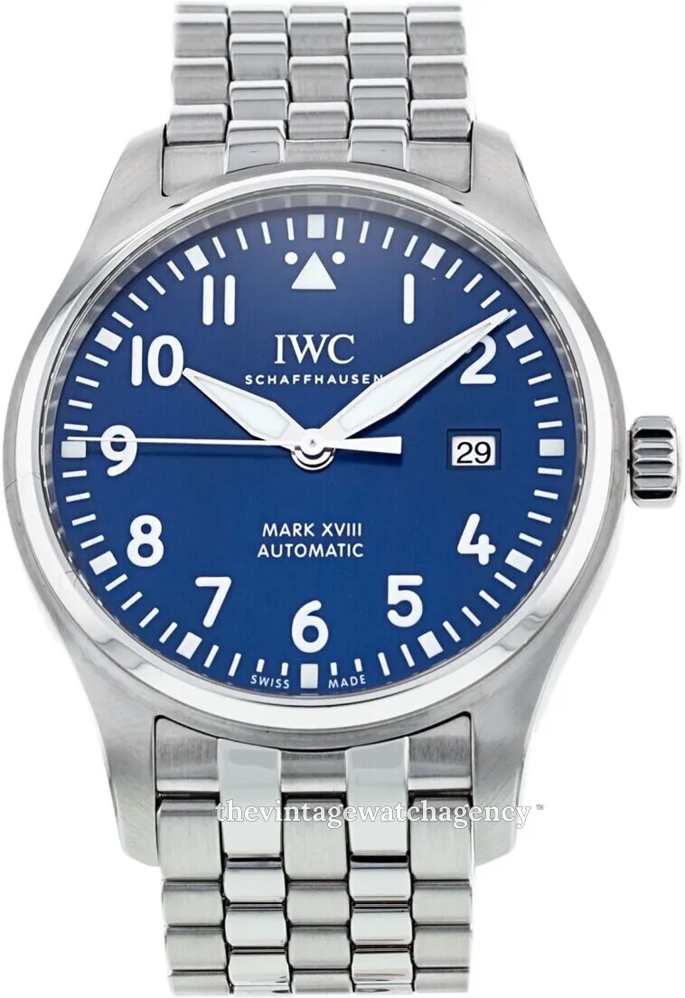 IWC Pilot Mark IW327014 40mm Stainless steel Blue