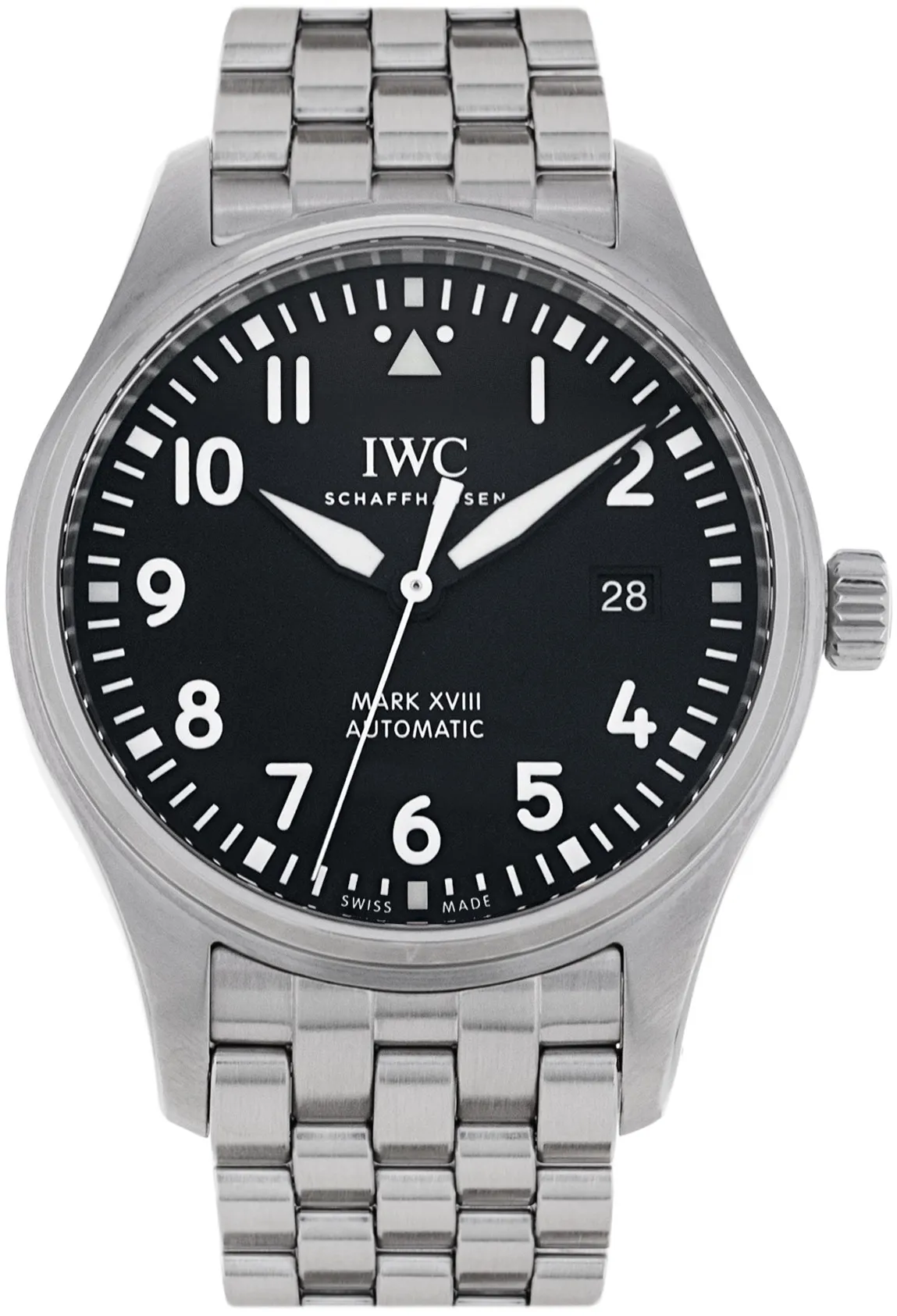 IWC Pilot Mark IW327015 40mm Stainless steel Black