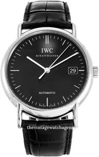 IWC Portofino IW353304 Stainless steel Black