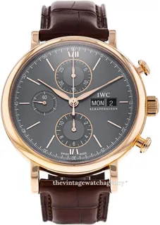 IWC Portofino IW391021 Red gold Gray