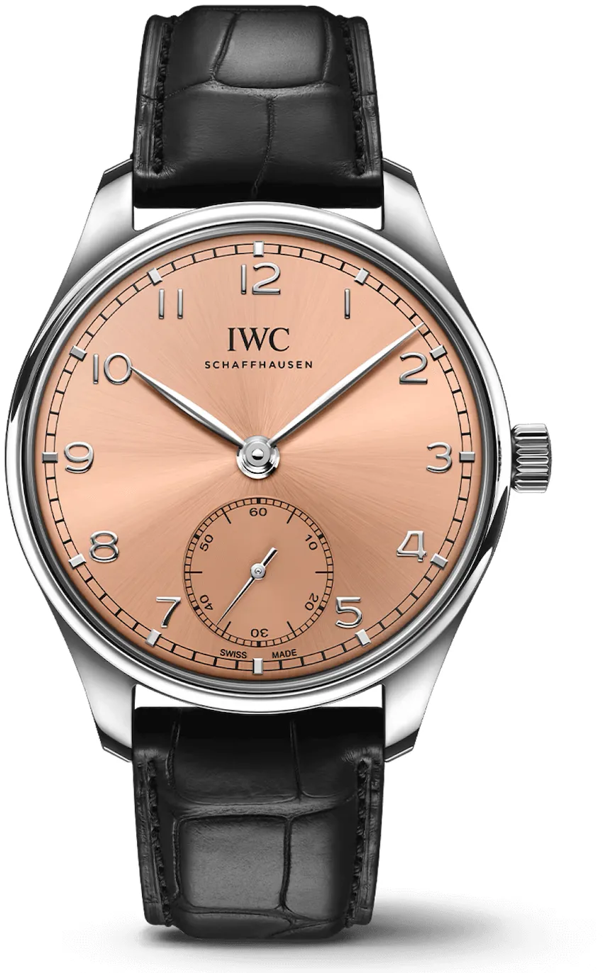 IWC Portugieser Automatic IW358313 40.5mm Stainless steel Pink