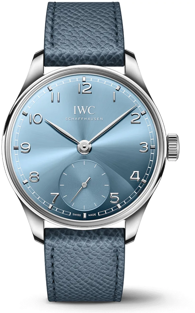 IWC Portugieser Automatic IW358402 40.5mm White gold and 18k white gold Blue