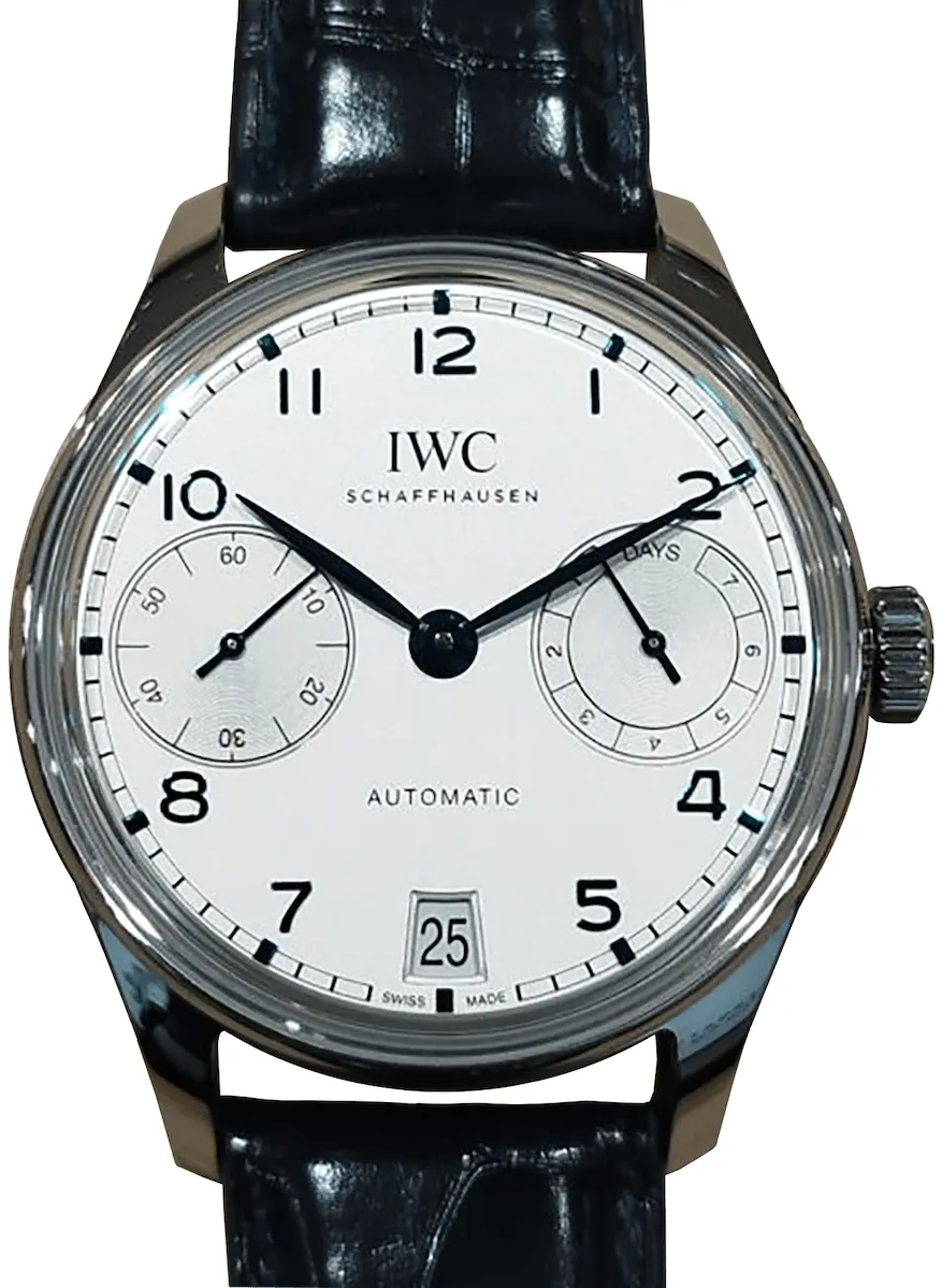 IWC Portugieser Automatic IW501702 42.5mm Stainless steel Silver