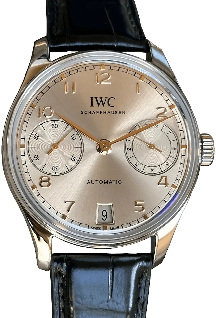 IWC Portugieser Automatic IW501705 42.5mm Stainless steel Beige