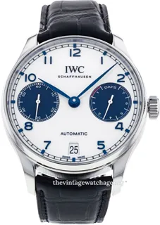 IWC Portugieser IW5007-15 Stainless steel White