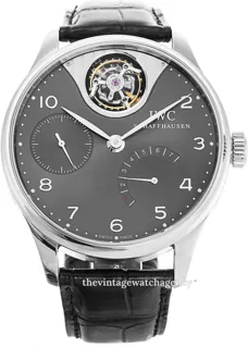 IWC Portugieser IW504207 White gold Black