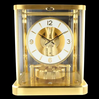 Jaeger-LeCoultre Atmos 4435 Stainless steel and Gold-plated White