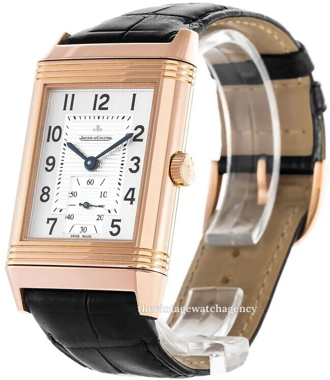 Jaeger-LeCoultre Reverso 3732420 18k rose gold White 1