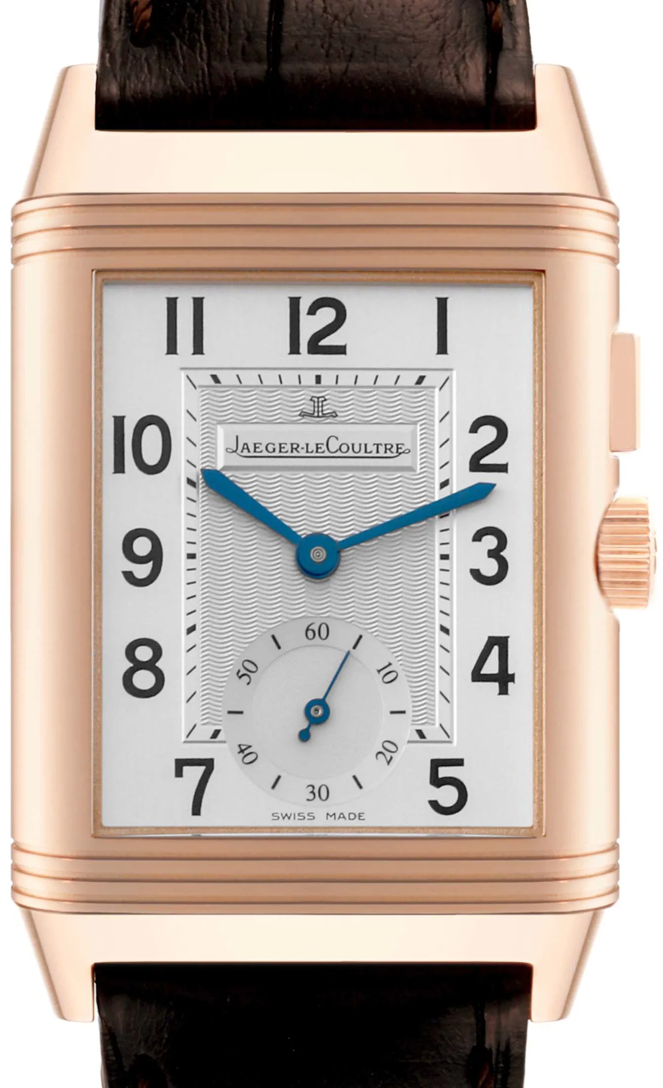 Jaeger-LeCoultre Reverso Duoface Q2712411 42mm Rose gold and 18k rose gold Silver