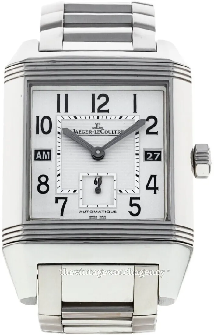 Jaeger-LeCoultre Reverso Squadra Hometime 7008120 Stainless steel Silver