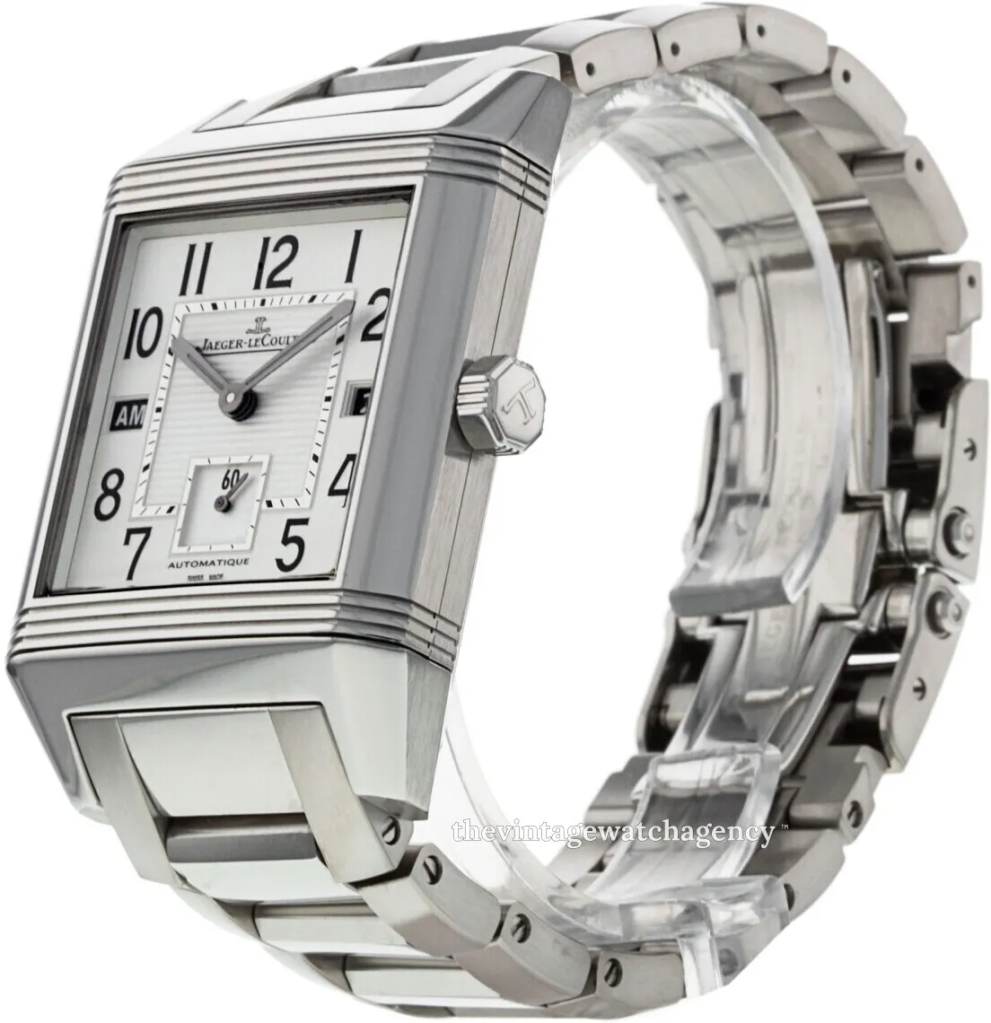 Jaeger-LeCoultre Reverso Squadra Hometime 7008120 Stainless steel Silver 1