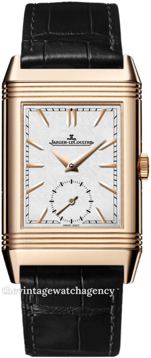 Jaeger-LeCoultre Reverso Tribute 3902420 0mm Rose gold Silver