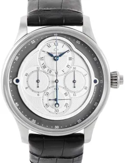 Jaquet Droz Chrono Monopoussoir J007634205 White gold Silver