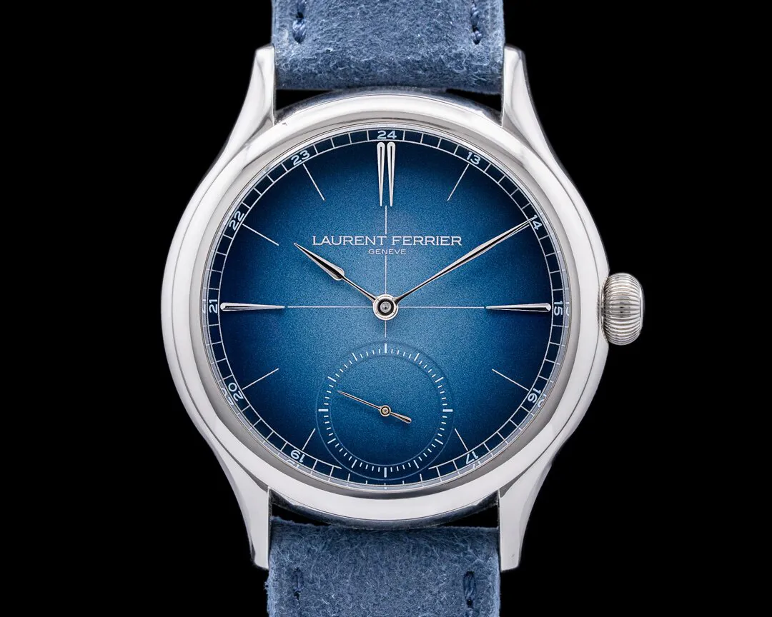 Laurent Ferrier LCF036.T1.CG 40mm Titanium Blue