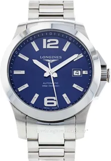 Longines Conquest L3.676.4.99.6 Stainless steel Blue