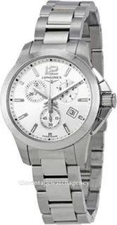 Longines Conquest L33794766 Brushed/polished steel Silver