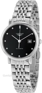 Longines Elegant L4.310.4.57.6 Stainless steel Black