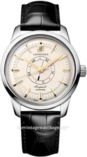 Longines Heritage L1.648.4.78.2 Stainless steel Champagne