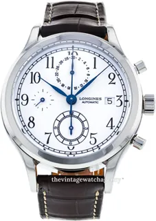 Longines Heritage L28154232 Stainless steel White