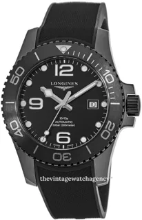 Longines HydroConquest L37844569 Black ceramic Black