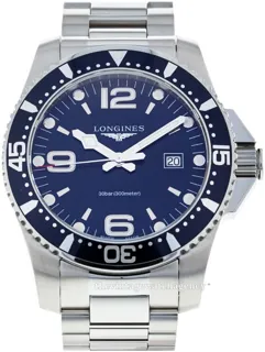 Longines HydroConquest L38404966 Stainless steel Blue