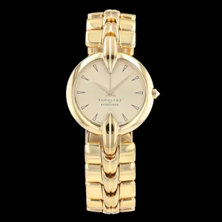 Longines Rodolphe 9477 34mm steel$yellow gold plated Golden