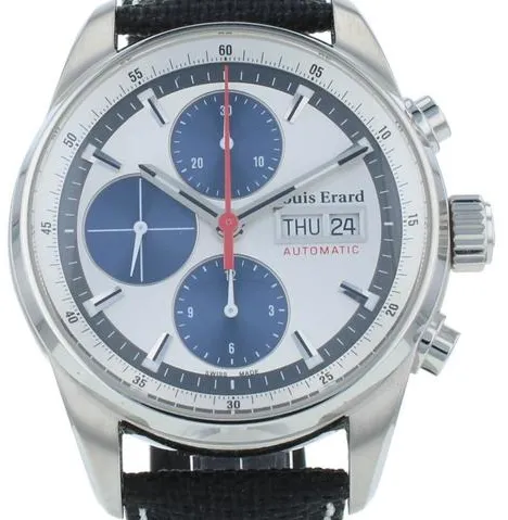 Louis Erard Héritage 78104AA11.BTD10 42mm Stainless steel Silver