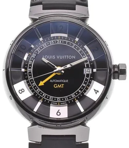 Louis Vuitton Q1131 42mm Stainless steel Black