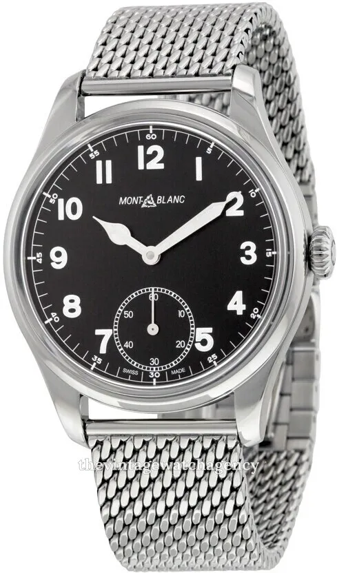 Montblanc 1858 112639 44mm Stainless steel Black