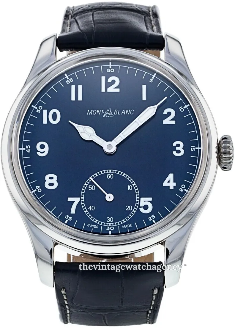 Montblanc 1858 113702 44mm Stainless steel Blue