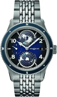 Montblanc 1858 125567 Titanium Blue