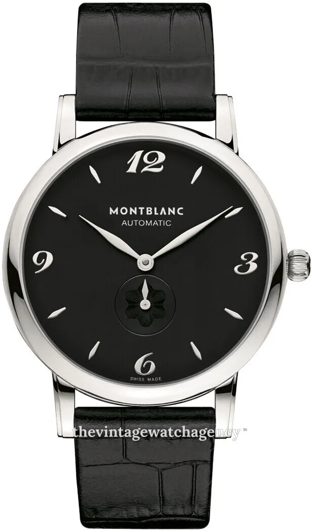 Montblanc Star 107072 39mm Stainless steel Black