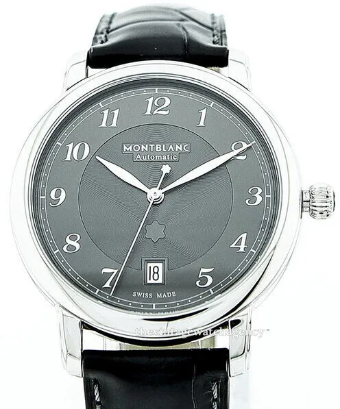 Montblanc Star 118517 39mm Stainless steel Gray