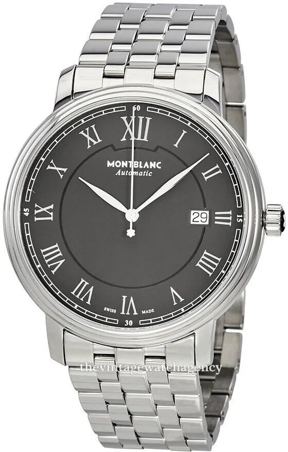 Montblanc Tradition 116483 40mm Stainless steel Black