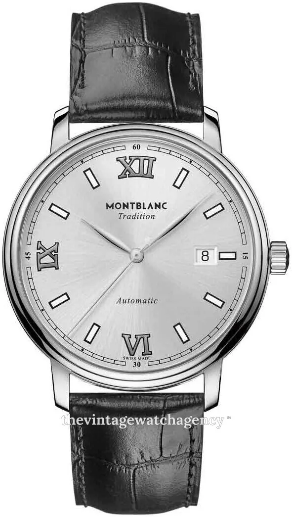 Montblanc Tradition 127769 40mm Stainless steel Silver