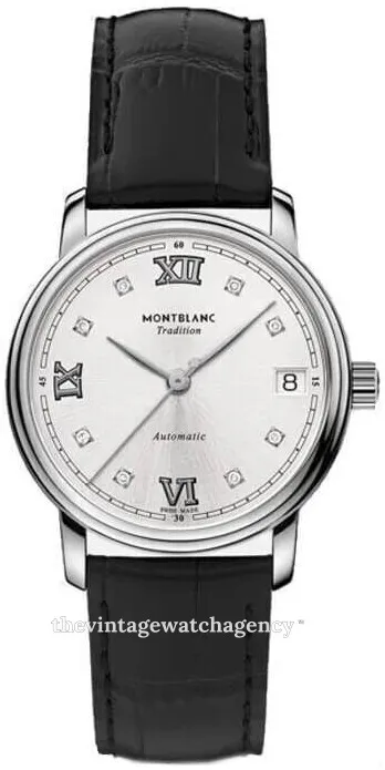 Montblanc Tradition 128689 32mm Stainless steel Silver