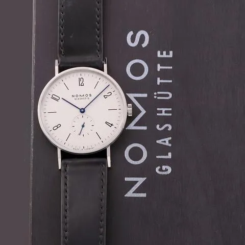 NOMOS Tangente 38 164 37.5mm Stainless steel White