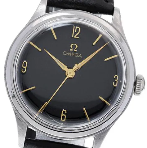 Omega 2179-4 35mm Stainless steel Black