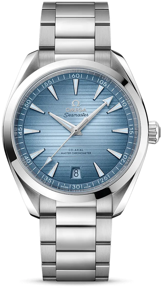 Omega Aqua Terra 150M 220.10.41.21.03.005 41mm Stainless steel Blue