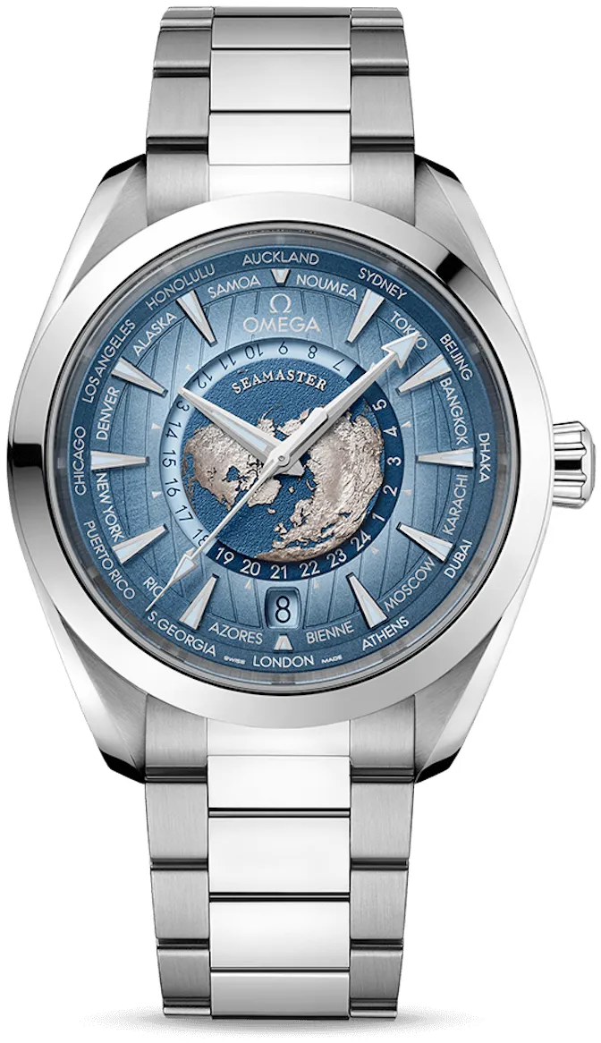 Omega Aqua Terra 150M 220.10.43.22.03.002 43mm Stainless steel Blue