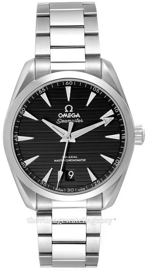 Omega Aqua Terra 220.10.38.20.01.001 38mm Stainless steel Black