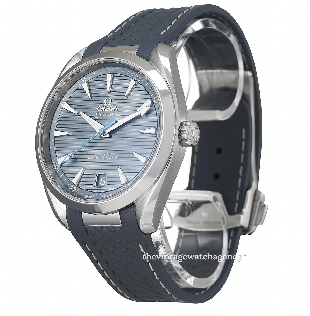 Omega Aqua Terra 220.12.41.21.03.002 41mm Stainless steel Blue 1