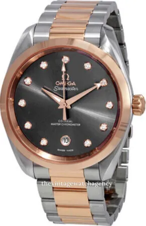 Omega Aqua Terra 220.20.38.20.56.001 38mm Stainless steel Gray